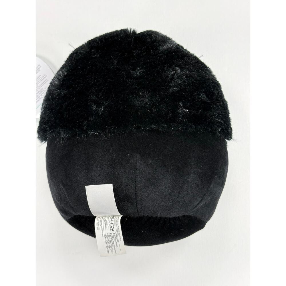 Squishmallow Aron the Gorilla 8 Inch Plush with Tags Kellytoy Black Gray - Picture 3 of 9